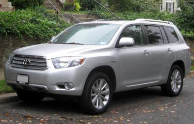 Подбор шин на Toyota Highlander 2011