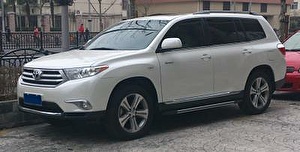 Размер колёс на Toyota Highlander 2013 Подбор шин на Toyota Highlander 2013
