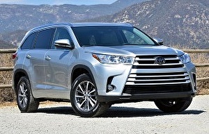 Размер колёс на Toyota Highlander 2019 Подбор шин на Toyota Highlander 2019
