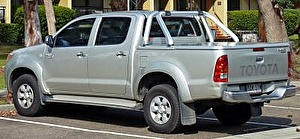 Размер колёс на Toyota Hilux 2008 Подбор шин на Toyota Hilux 2008