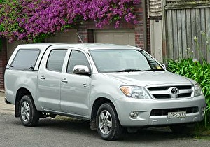 Размер колёс на Toyota Hilux 2014 Подбор шин на Toyota Hilux 2014
