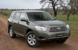 Размер колёс на Toyota Kluger 2010 Подбор шин на Toyota Kluger 2010
