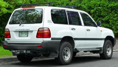 Размер колёс на Toyota Land Cruiser 100 GX 1998 Подбор шин на Toyota Land Cruiser 100 GX 1998