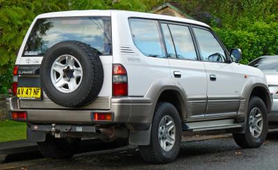 Размер колёс на Toyota Land Cruiser Prado 2004 Подбор шин на Toyota Land Cruiser Prado 2004