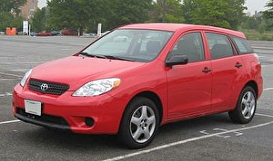 Размер колёс на Toyota Matrix 2005 Подбор шин на Toyota Matrix 2005