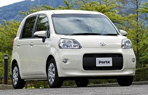 Размер колёс на Toyota Porte 2013 Подбор шин на Toyota Porte 2013
