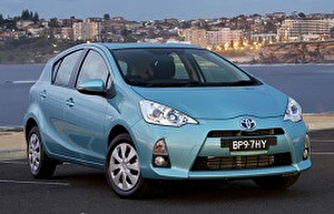 Размер колёс на Toyota Prius c 2012 Подбор шин на Toyota Prius c 2012