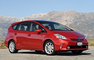 Размер колёс на Toyota Prius v 2011 Подбор шин на Toyota Prius v 2011