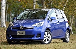 Размер колёс на Toyota Ractis 2011 Подбор шин на Toyota Ractis 2011
