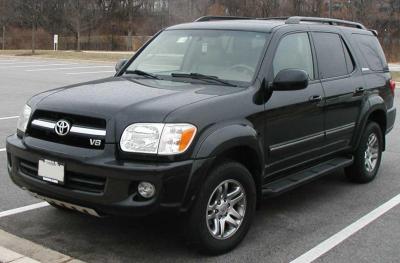 Размер колёс на Toyota Sequoia 2002 Подбор шин на Toyota Sequoia 2002