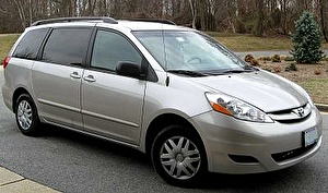 Размер колёс на Toyota Sienna 2006 Подбор шин на Toyota Sienna 2006