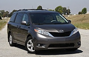 Размер колёс на Toyota Sienna 2016 Подбор шин на Toyota Sienna 2016