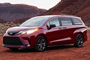 Размер колёс на Toyota Sienna 2021 Подбор шин на Toyota Sienna 2021