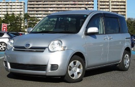 Размер колёс на Toyota Sienta 2006 Подбор шин на Toyota Sienta 2006