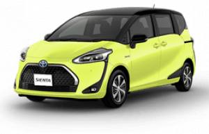 Размер колёс на Toyota Sienta 2019 Подбор шин на Toyota Sienta 2019