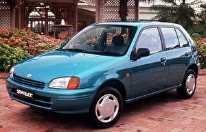 Размер колёс на Toyota Starlet 1997 Подбор шин на Toyota Starlet 1997