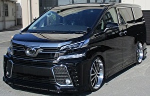Размер колёс на Toyota Vellfire 2016 Подбор шин на Toyota Vellfire 2016