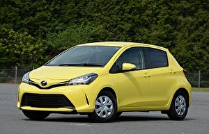 Размер колёс на Toyota Vitz 2014 Подбор шин на Toyota Vitz 2014