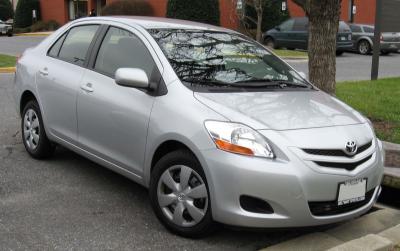 Размер колёс на Toyota Yaris 2007 Подбор шин на Toyota Yaris 2007