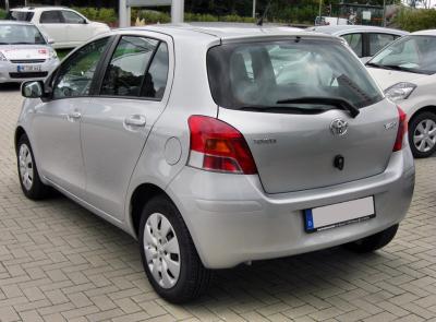 Размер колёс на Toyota Yaris 2009 Подбор шин на Toyota Yaris 2009