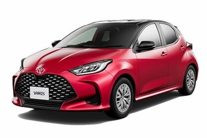 为汽车选择轮胎和轮圈 Toyota Yaris. Шины на Toyota