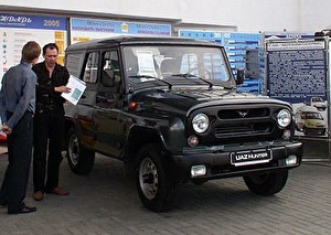 Размер колёс на УАЗ Hunter 2013 Подбор шин на УАЗ Hunter 2013