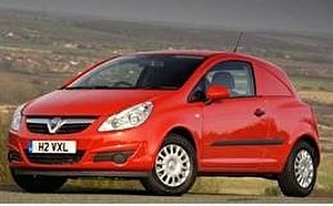 Размер колёс на Vauxhall Corsavan 2008 Подбор шин на Vauxhall Corsavan 2008