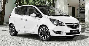 Размер колёс на Vauxhall Meriva 2011 Подбор шин на Vauxhall Meriva 2011