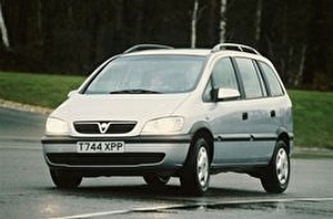 Размер колёс на Vauxhall Zafira 2001 Подбор шин на Vauxhall Zafira 2001