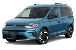 为汽车选择轮胎和轮圈 Volkswagen Caddy. Шины на Volkswagen