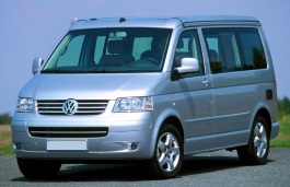 Подбор шин на Volkswagen California 2007