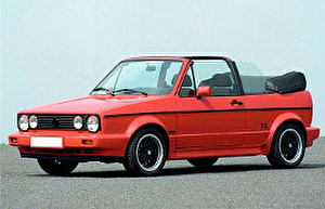 Размер колёс на Volkswagen Golf Cabriolet 1987 Подбор шин на Volkswagen Golf Cabriolet 1987