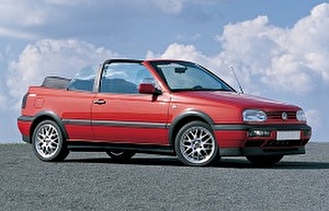 Размер колёс на Volkswagen Golf Cabriolet 1995 Подбор шин на Volkswagen Golf Cabriolet 1995