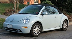 Размер колёс на Volkswagen New Beetle 2004 Подбор шин на Volkswagen New Beetle 2004