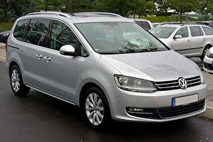 Размер колёс на Volkswagen Sharan 2010 Подбор шин на Volkswagen Sharan 2010