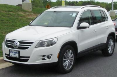 Размер колёс на Volkswagen Tiguan 2010 Подбор шин на Volkswagen Tiguan 2010