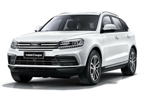 Размер колёс на Zotye T600 Coupe 2025 Подбор шин на Zotye T600 Coupe 2025