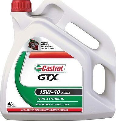 Castrol GTX 15W-40 A3/B3 4л