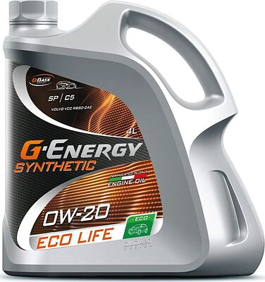 G-Energy Synthetic Eco Life 0W-20 4л