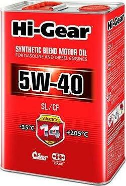 Hi-Gear Synthetic Blend Motor