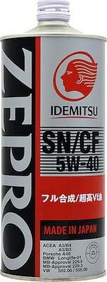 Idemitsu Zepro Euro Spec 5W-40 1л