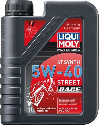 Liqui Moly Motorbike 4T Synth Street Race 5W-40 1л