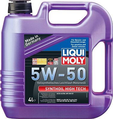 Liqui Moly Synthoil 5W-50 High Tech A3/B4 4л