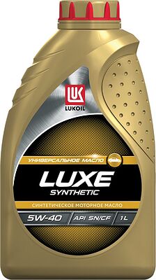 Лукойл Люкс синтетическое 5W-40 SN/CF 1л