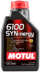 Motul 6100 SYN-NERGY 5W-40 SN A3/B4 1л