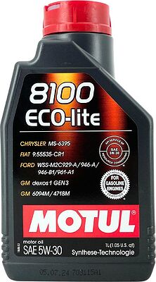 Motul 8100 Eco-lite 5W-30 1л