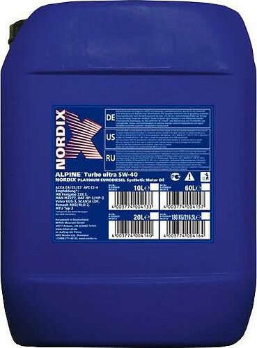 Nordix Platinum Eurodiesel Alpine Turbo Ultra