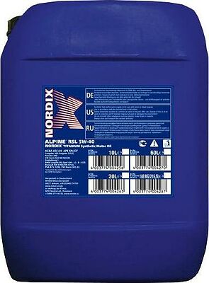 Nordix Titanium Alpine RSL 5W-40 20л
