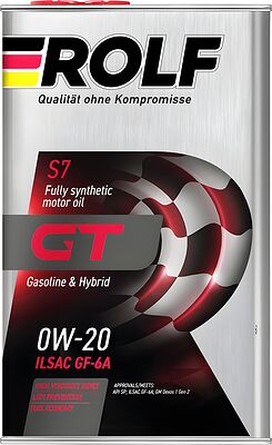 Rolf GT 0W-20 SAE SP GF-6A 1л