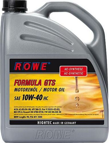 Rowe Hightec Formula GTS